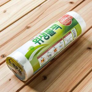 500매 실속형 위생롤팩 25x35cm 비닐팩 크린백 지퍼