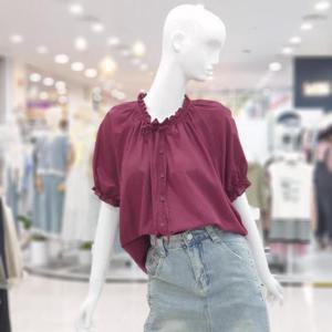 abfz sh06 큐티 소매밴딩루즈핏 블라우스 SLBHZ5B53G