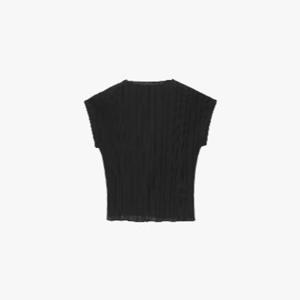 플리츠 모크넥 티셔츠 ITP5WTS240