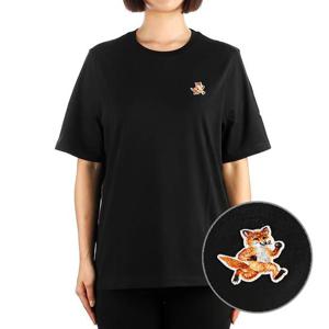 [메종키츠네] 24FW (MW00119KJ0008 BLACK) 여성 스피디 폭스 반팔 티셔츠