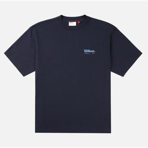 윌슨 퓨어드라이 백그래픽 티셔츠 남성 B1 W253001NTS78 NVY PNK WHT