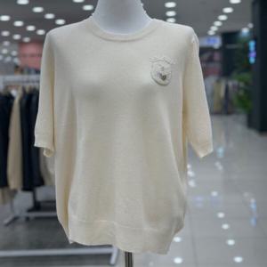 [숲]라운드넥  키티  반팔니트/ OA3SKT1IV_SH