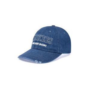 MLB  (3ACPV215N-50BLL) 공용 데님 엠보 언스트럭쳐 볼캡