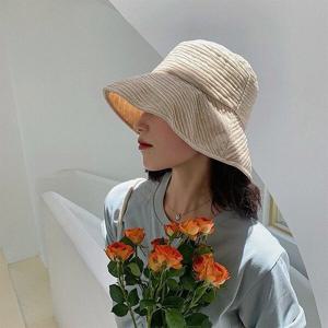 [모노무드]MNO 여성 2컬러 데일리 패션모자 줄무늬 버킷햇 HAT67