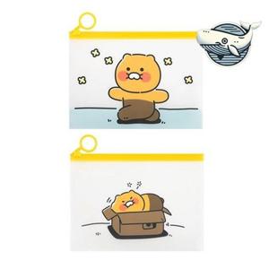 춘식이 투명 파우치 랜덤 스마일 가방