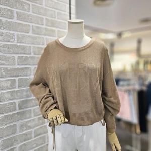 [레코브]LK61E9KN535X_로고 스카시 니트
