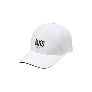닥스 골프 25FW PREMIUM 화이트 로고 고주파 기본 6각캡 DGHE5F651OW