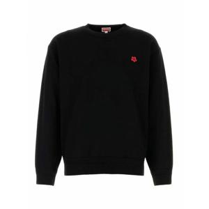 [KENZO] 라프리마 남성 크루 넥 보케 플라워 울 스웨터 FF65PU7593LB99J 블랙 /8