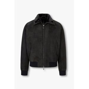 [엠포리오 아르마니][공식] EMPORIO ARMANI 남성 배색 립 스웨이드 자켓515309005-I