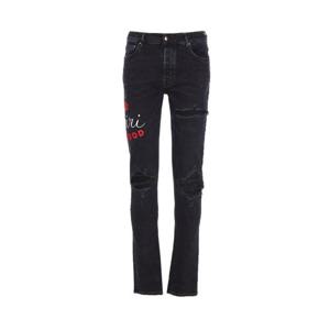 아미리 데님 팬츠 DNSY1168 DUSK BLACK Black