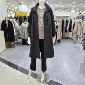 레노마레이디 sh06 롱제리 하이넥 트렌치 코트 CF11BB010