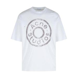 아크네 스튜디오 반팔 티셔츠 CL0294183 WHITE