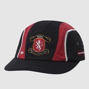 M 엄브로모자 LQC UP323CCP94-BLK HBL 면 그래픽 볼캡 BLACK