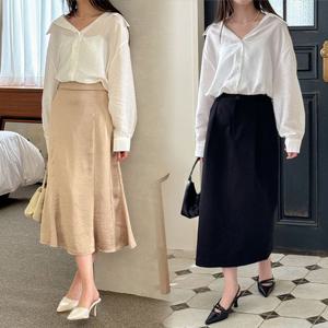 [아이우먼]위쉬몰 LT 라이즈여리카라블라우스(S561H509) 빅사이즈