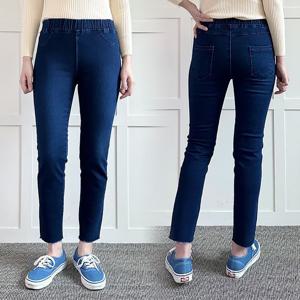[아이우먼]빅사이즈바지 P781L508 주자데님슬림스키니팬츠 LO