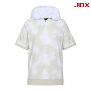 JDX HC03 시즌 모티브 반집업 후드 반팔티 X1TSW6503