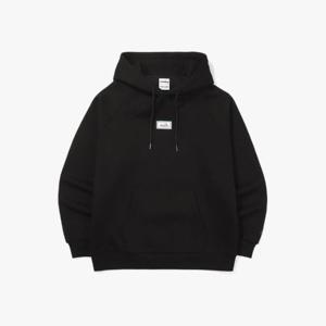 디아도라후드티 KQJ D4423LHD96BLK 컴피 기모 후드티셔츠 BLACK