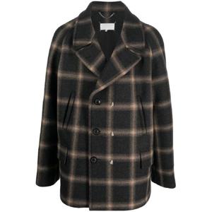 25 FW 메종마르지엘라 메종 마르지엘라 X 펜들턴 체크 울 피코트 S67AM0071S78242 TP432014882
