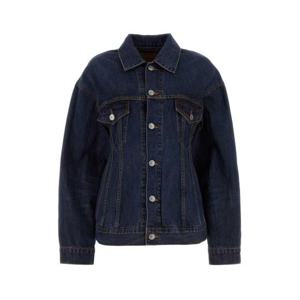 발렌시아가 자켓 773776TOW58 4673 Blue
