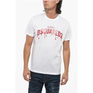 디스퀘어드2 반팔 티셔츠 S74GD1326 S23009 100 White