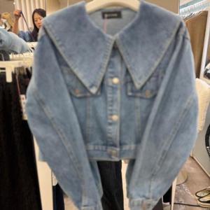 클리지 HC40 왕카라크롭데님자켓 Cp2wjk23