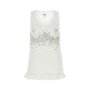 보테가베네타   민소매 티셔츠 SS23 746703V31F0 9071 5523901 White