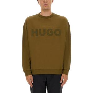 휴고보스 긴팔 티셔츠 50538778 10266483355 MILITARY GREEN