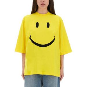 모스키노 반팔 티셔츠 07175541 1027 YELLOW