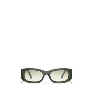 샤넬 선글라스 CH5525 1825E1 TEAL GREEN BLUE