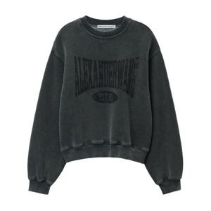 알렉산더 왕 후드 티셔츠 4CC2251539 020A Black