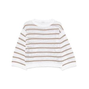 브루넬로 쿠치넬리 스웨터 MCO558900 COW29 White