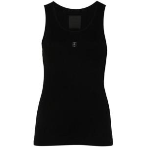 지방시 반팔 티셔츠 BW70CH3YHY 001 Black