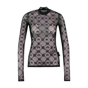 마린세르 긴팔 티셔츠 WTO388ACJER0005 BK99 black