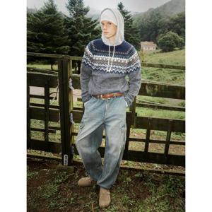 [후아유] 공용 Vintage Denim Cargo Pants(U) WHTJF4T31U