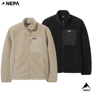 네파 (7L76161) 남성 데일리 캐주얼 부클 뽀글이 본딩 플리스 자켓(7L86161 커플)