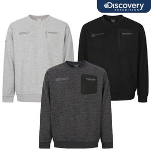 디스커버리 25FW 남여공용 니트라이크 맨투맨 티셔츠 DXMT75056