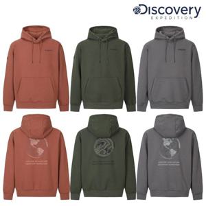 디스커버리 공용 아웃도어백그래픽 기모후드티 (DXHD55056)