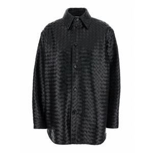 [BOTTEGA VENETA] 라프리마 여성 셔츠 813044 V2JG01000 블랙 /14