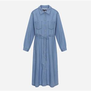 [써스데이아일랜드][여성]인디고 데님 풀오픈 원피스(T256MOP321W)