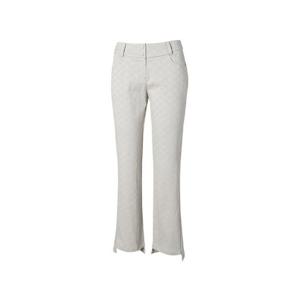 와이드앵글골프바지 KQJ WWU22303E1 여성 WL 모노그램 부츠컷 팬츠 (L/Beige)