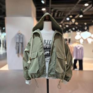 스테파니 HC05 박시후드자켓점퍼JP N24NJ4302HK