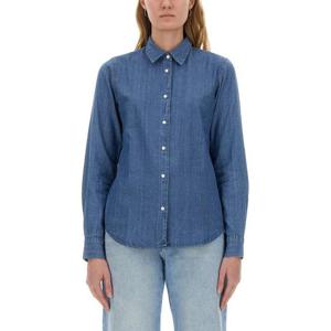 아스페시 블라우스 셔츠 5422 V06201998 DENIM