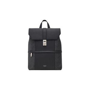 페라가모 패브릭 소가죽 백팩 블랙 그레이 241750-785224