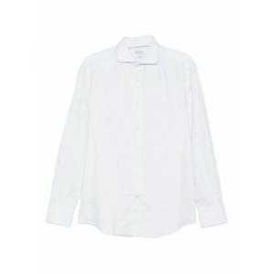 [BRUNELLO CUCINELLI] 라프리마 남성 셔츠 플란넬 쉐브론 MY6371718C001 화이트 /8