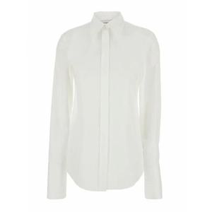 [MAX MARA SPORTMAX] 라프리마 여성 셔츠 슬림 핏 22196E17 화이트 /8