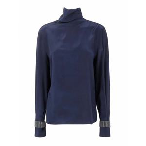 [BRUNELLO CUCINELLI] 라프리마 여성 블라우스 MB993EK714C7186 Blue /8