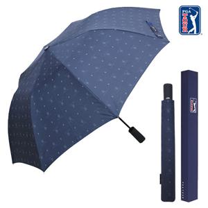 [20개묶음]PGA TOUR 2단 자동 네이비 전폭 로고 우산/판촉선물