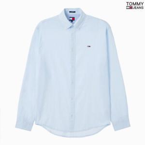 [백화점][타미진]남성 TOMMY 심플로고 린넨 셔츠