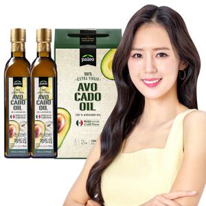 [선물추천] 팔레오 엑스트라버진 아보카도오일 500ml 2개입 선물세트