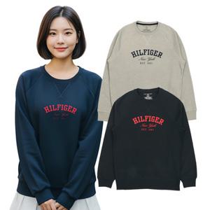 타미힐피거 공용 프렌치테리 맨투맨